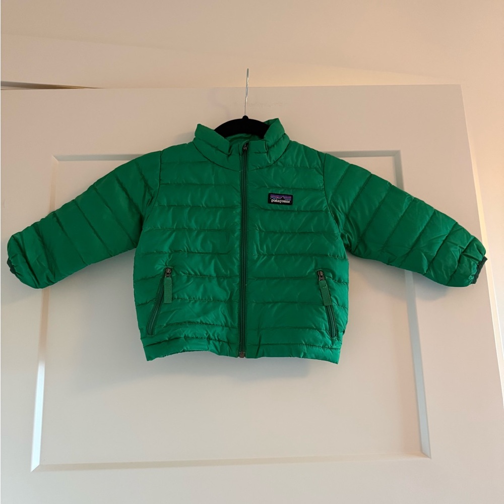Patagonia Kids Green Puffer Jacket